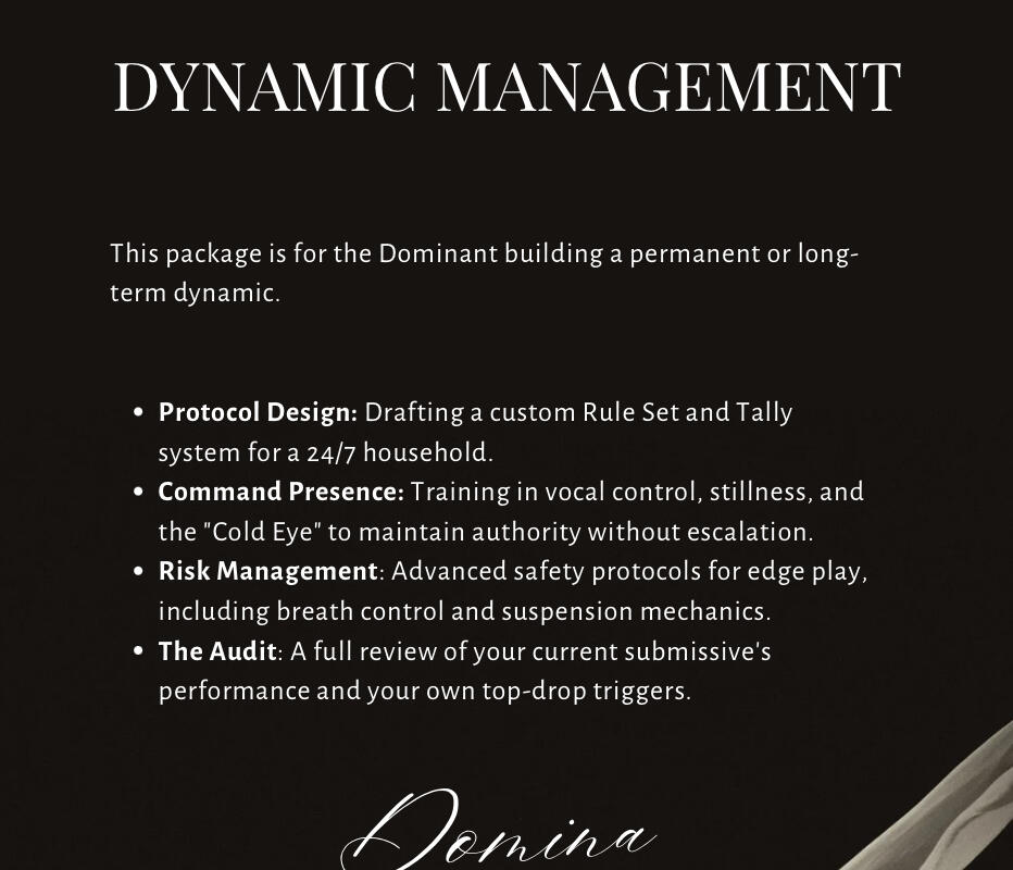 DYNAMIC MANAGEMENT