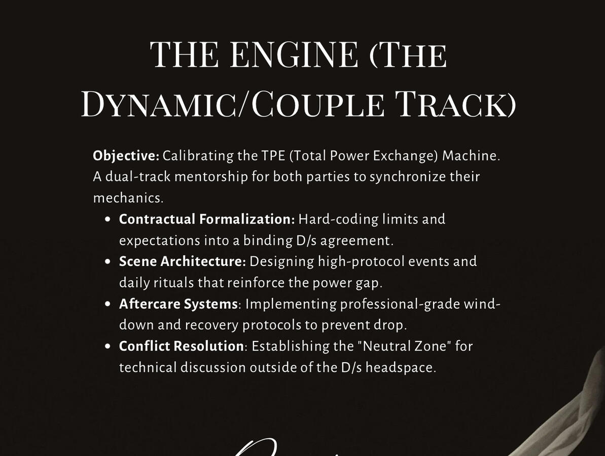 THE ENGINE (THE DYNAMIC/COUPLE TRACK)